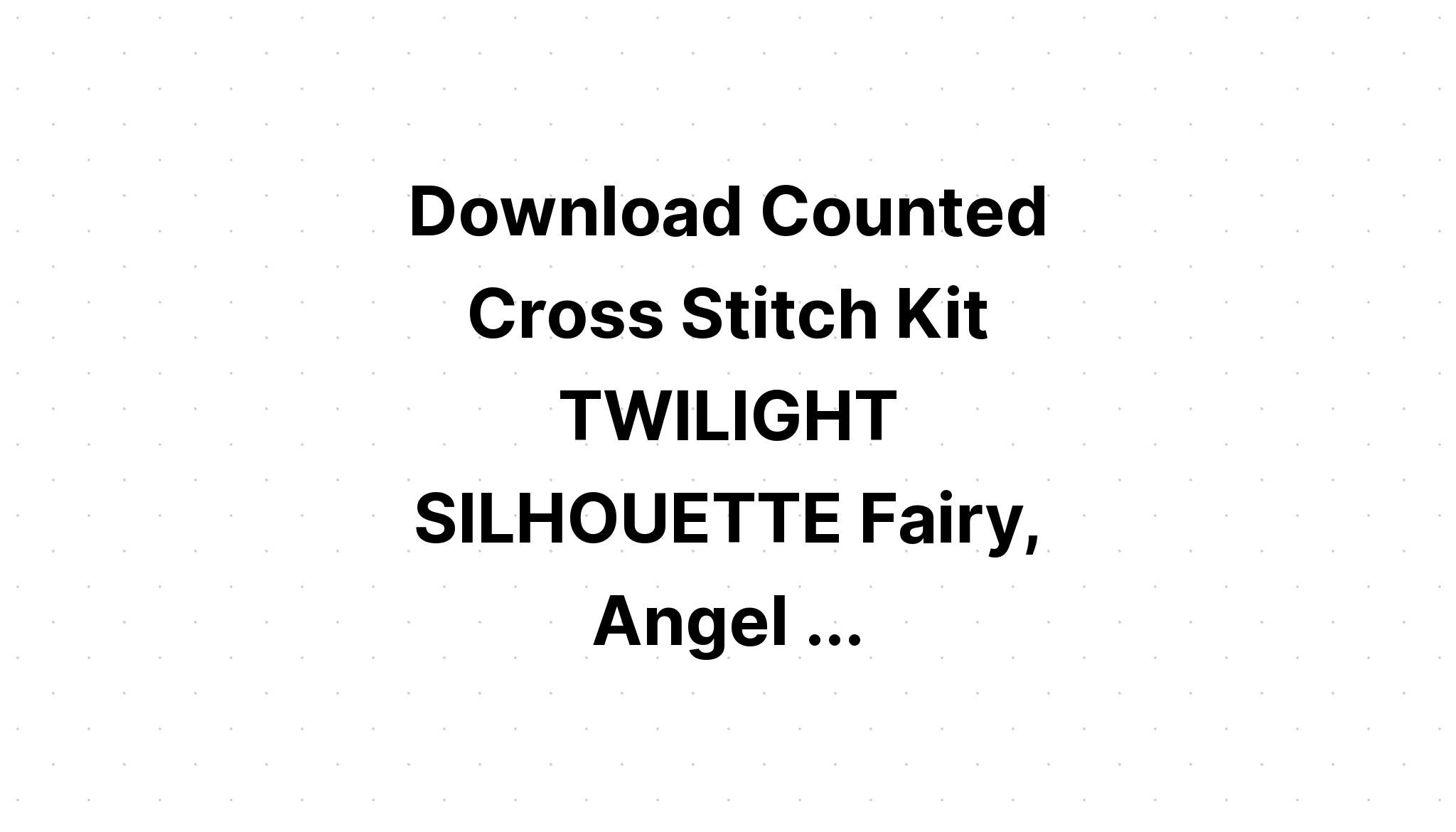 Download Bundle Silhouettes Fairies Crosses SVG File